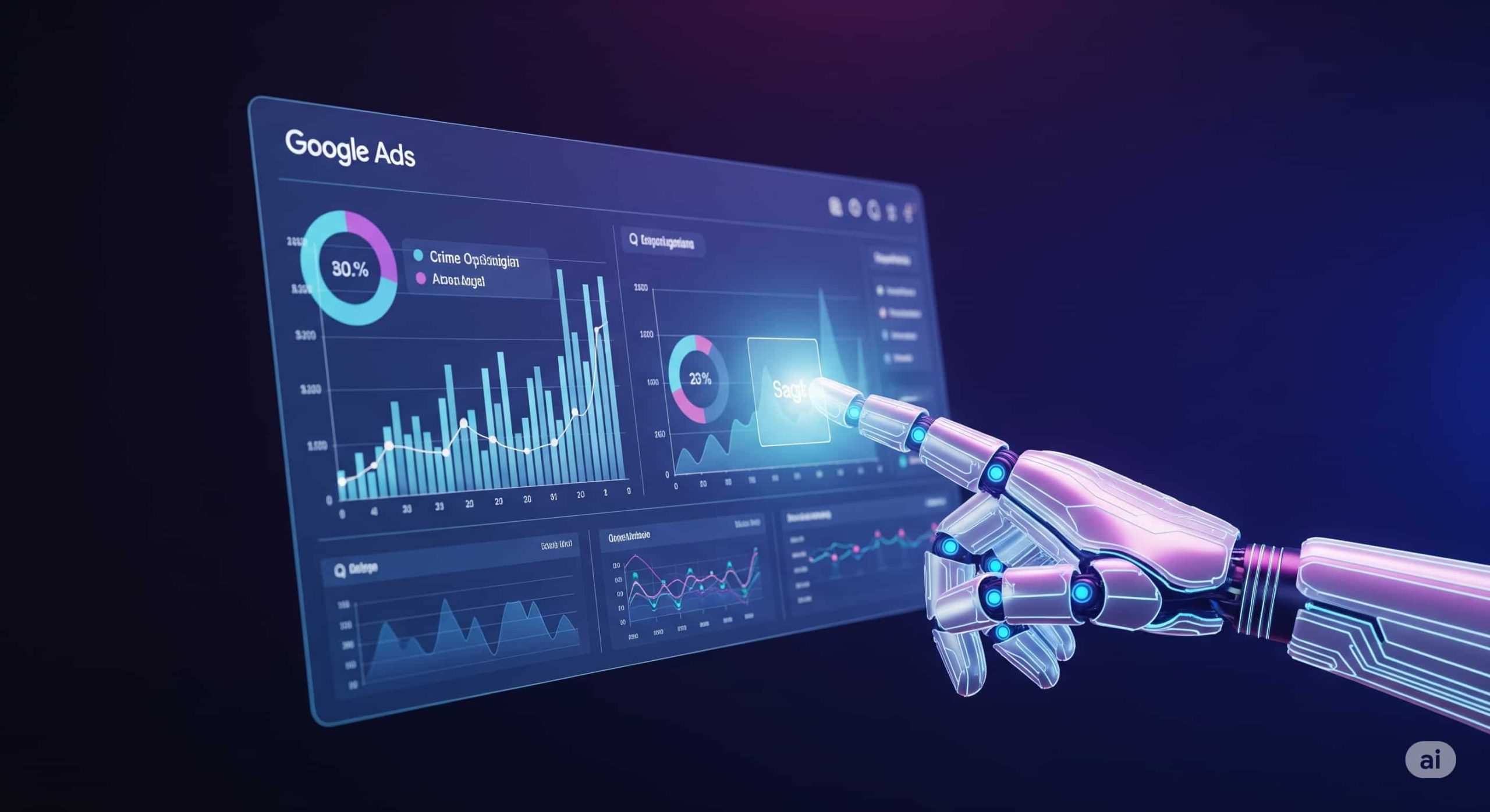 Workflow of the AI-Powered Google Ads Analyst