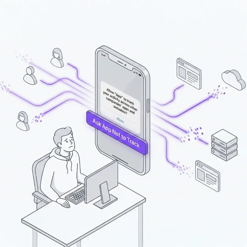 Apple's impact on digital marketing when iOS 14 was released with all the privacy features