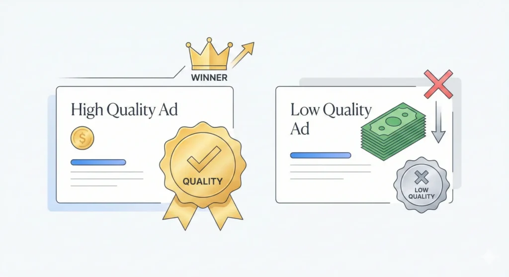 ads rank in google